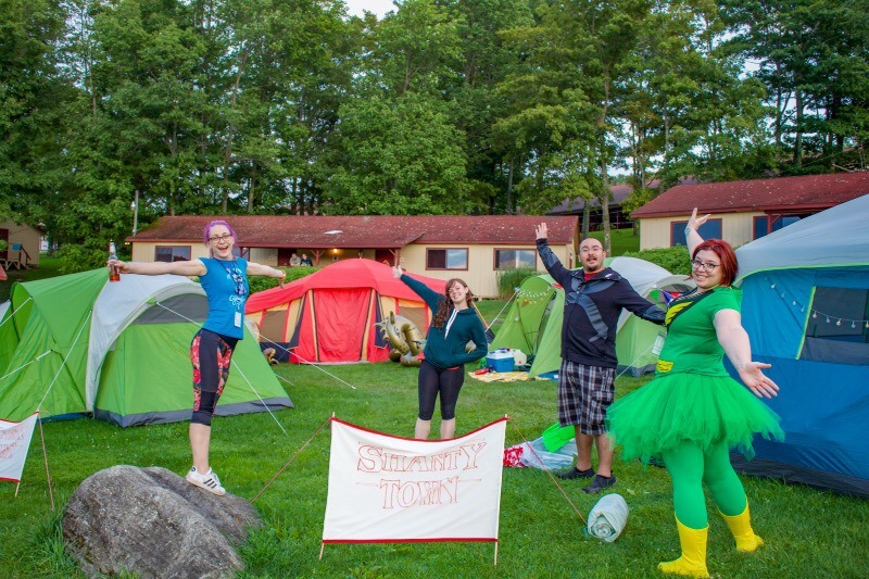 shantytown summer camp